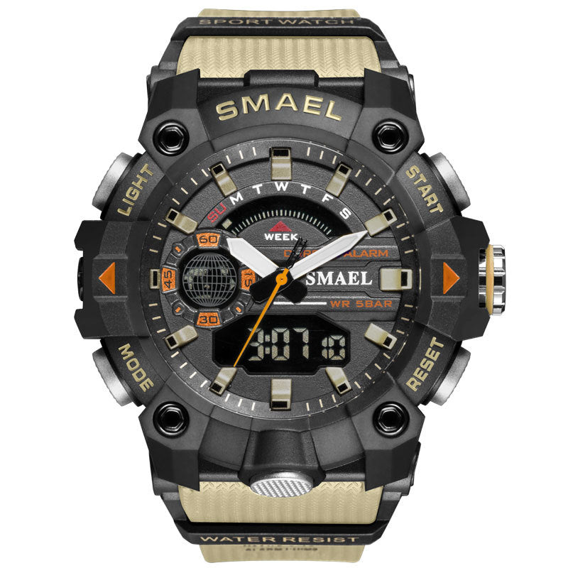 SMAEL Multifunctional Sports Watch for Men, Waterproof