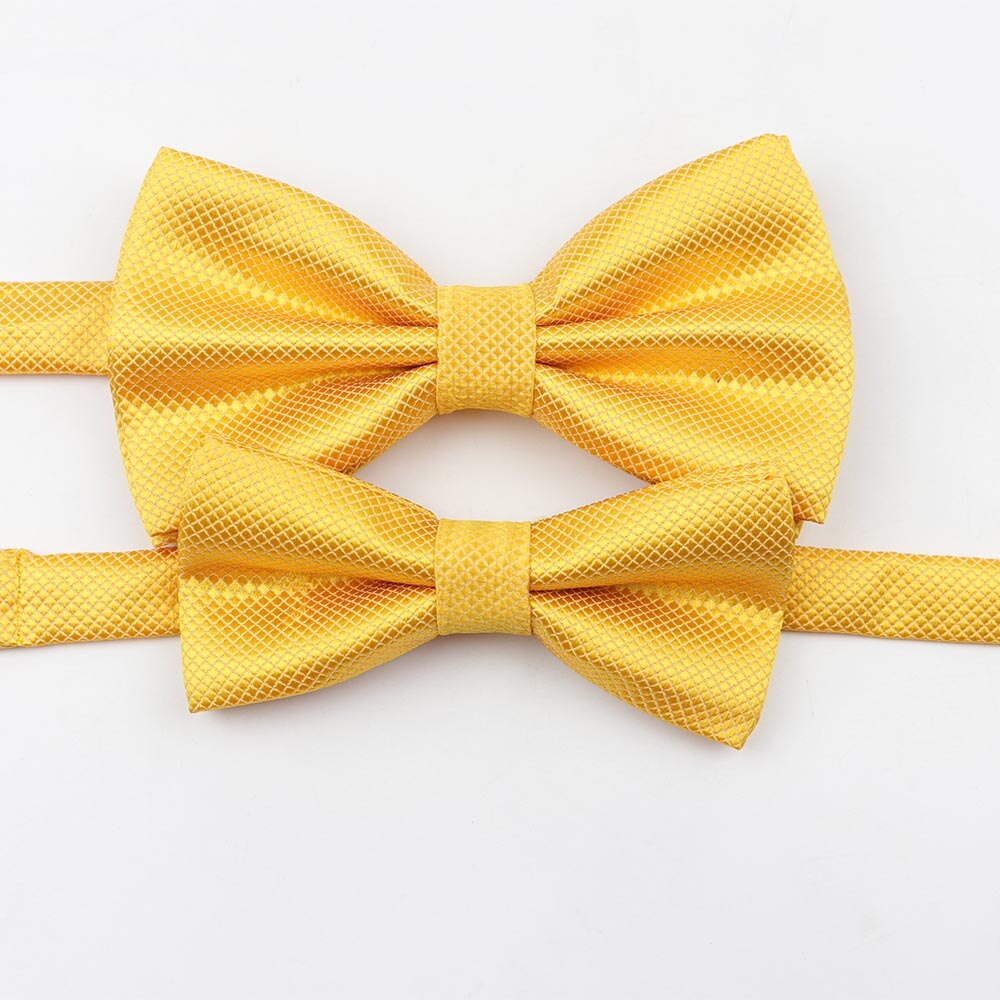 Solid Color Bow Tie Set