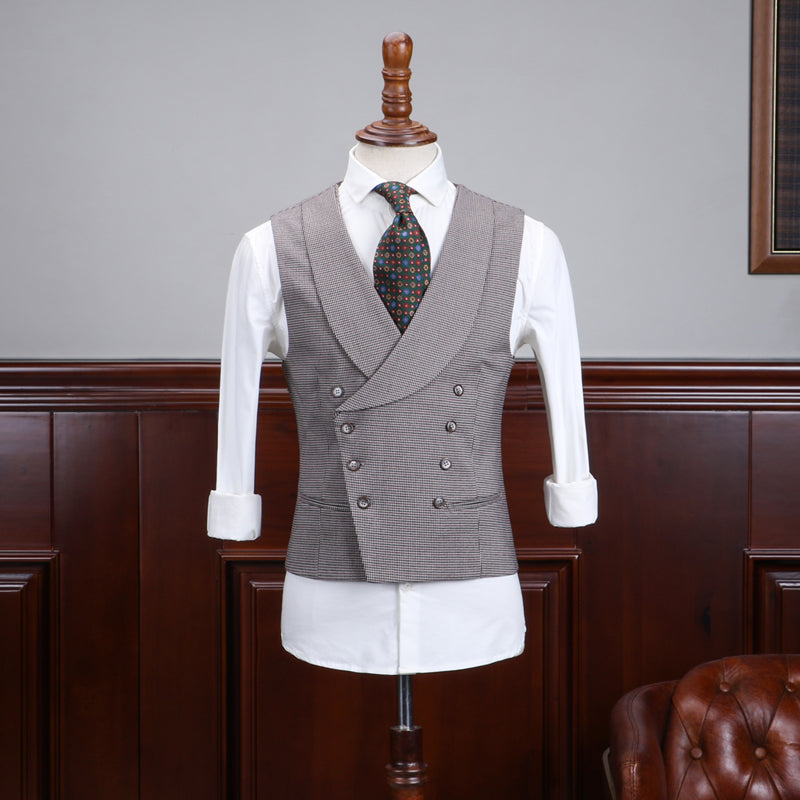 Steampunk Style Men's Vest for Vintage Weddings