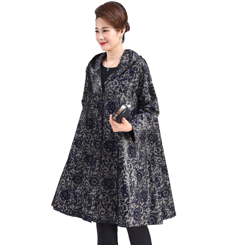 Tiger Stripe Autumn Mid-Light Weight Shoulder Jacket