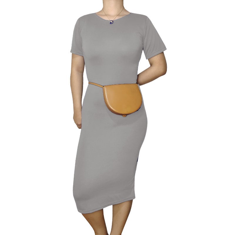 Multicolor Autumn Winter OL Dress