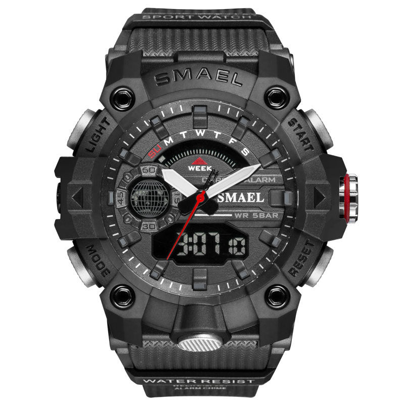 SMAEL Multifunctional Sports Watch for Men, Waterproof
