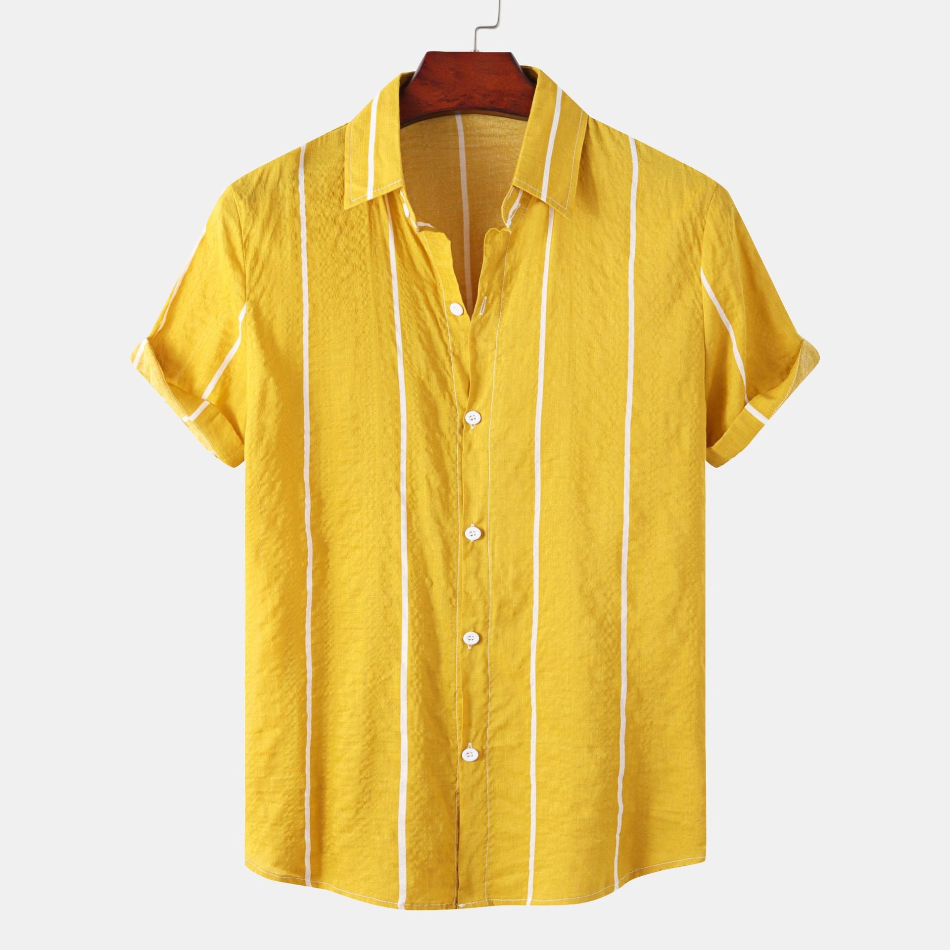 Men's Casual Printed Short Sleeve Shirt - Summer 2021