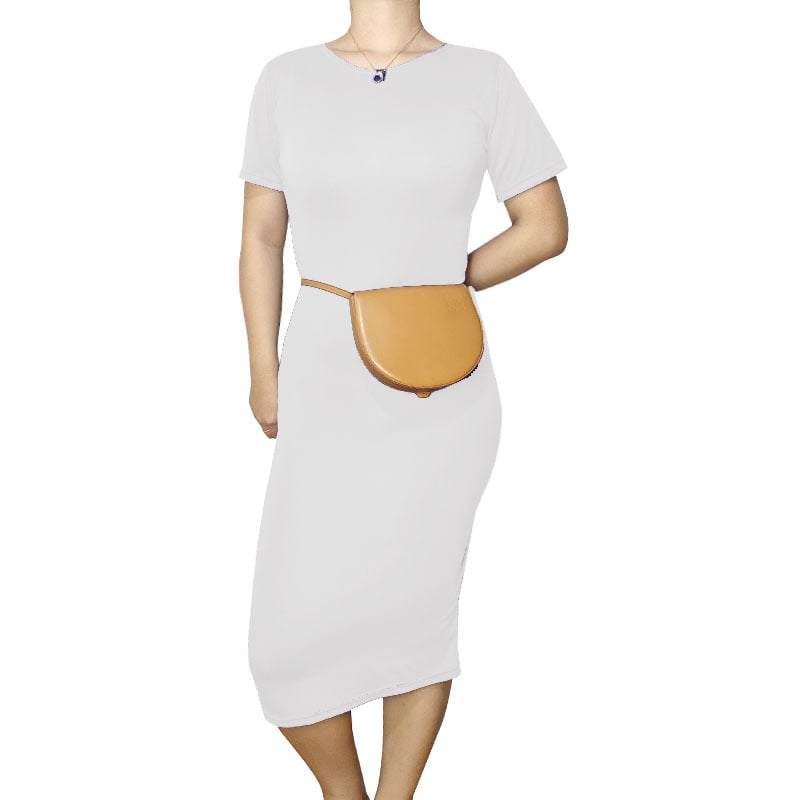 Multicolor Autumn Winter OL Dress