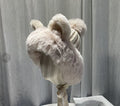 Thickened Plush Woolen Hat for Women