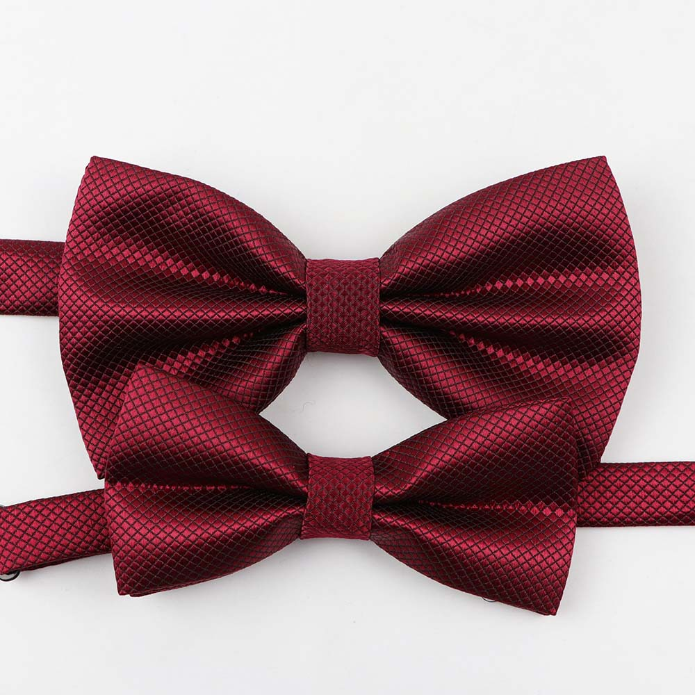 Solid Color Bow Tie Set