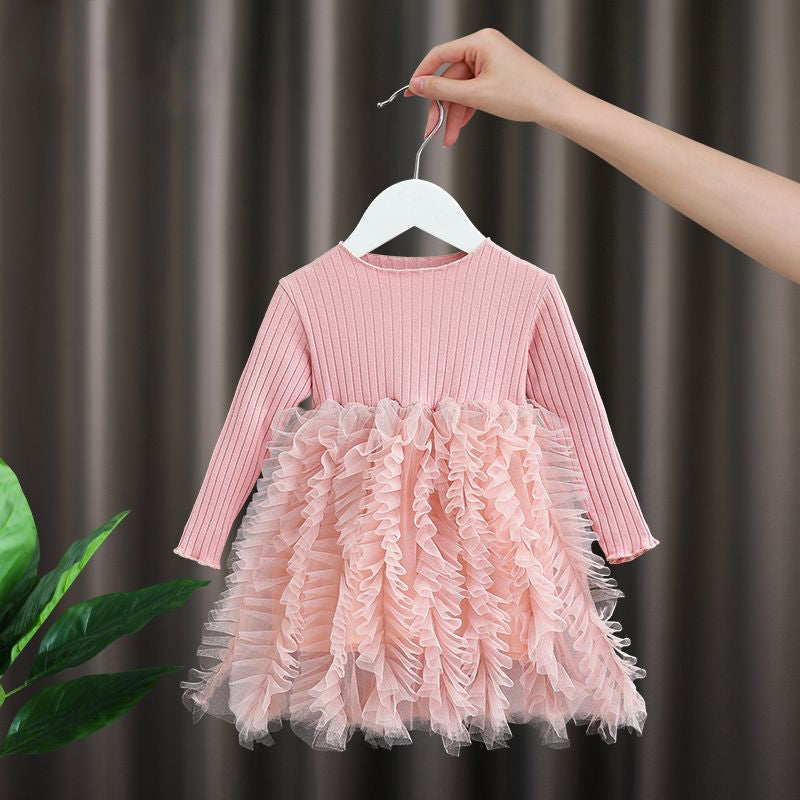 Children's Puffy Cake Dress