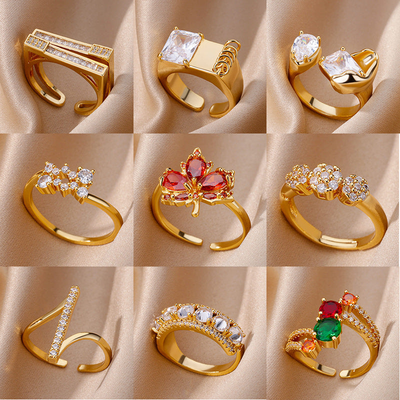 Personalized High-Grade Gang Drill Square Ring