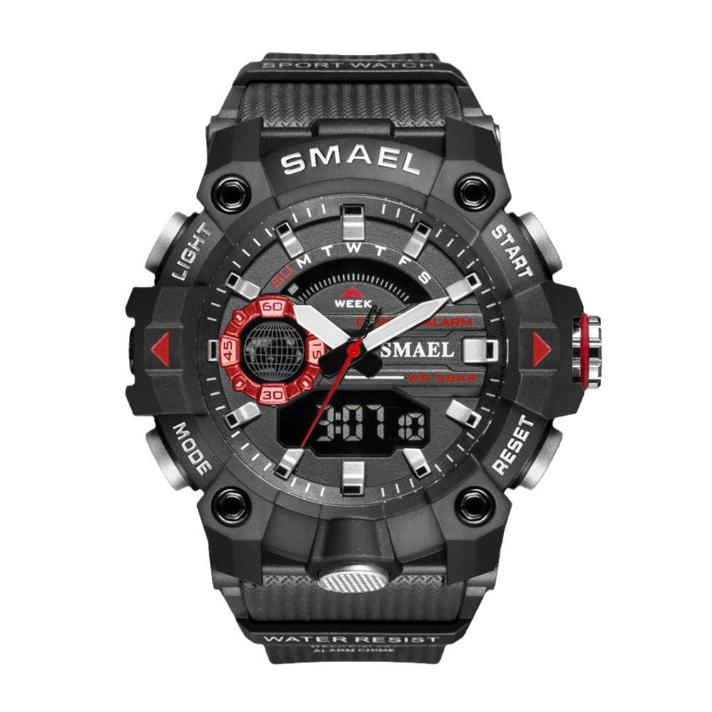 SMAEL Multifunctional Sports Watch for Men, Waterproof
