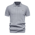 Euro-Casual Men's Zippered Lapel Top