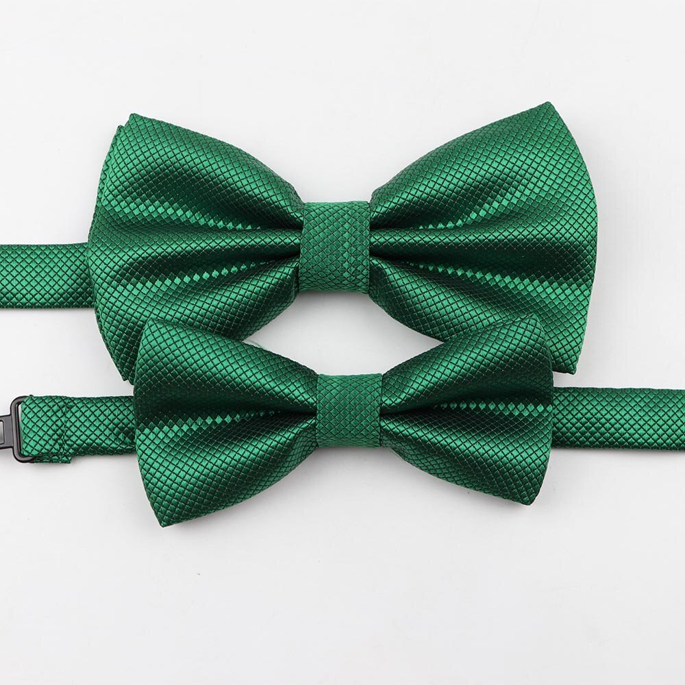 Solid Color Bow Tie Set