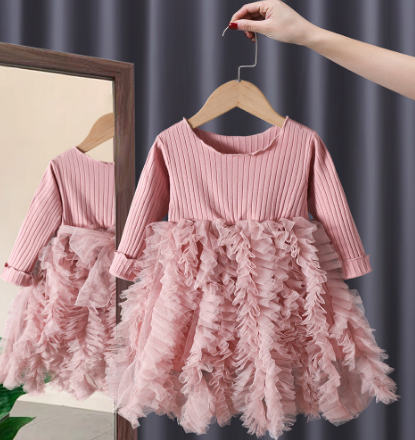 Children's Puffy Cake Dress