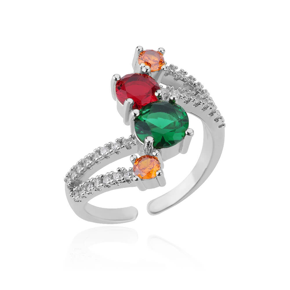 Personalized High-Grade Gang Drill Square Ring