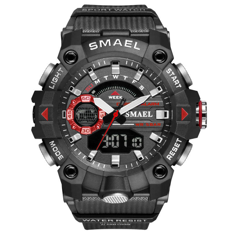 SMAEL Multifunctional Sports Watch for Men, Waterproof