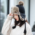 Versatile Knitted Sweater Hat for Women Outdoors
