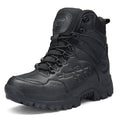 High-Top Men's Outdoor Hiking and Military Boots