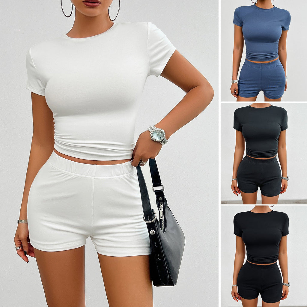 Chic Slim-Fit Athletic 2-Piece Set