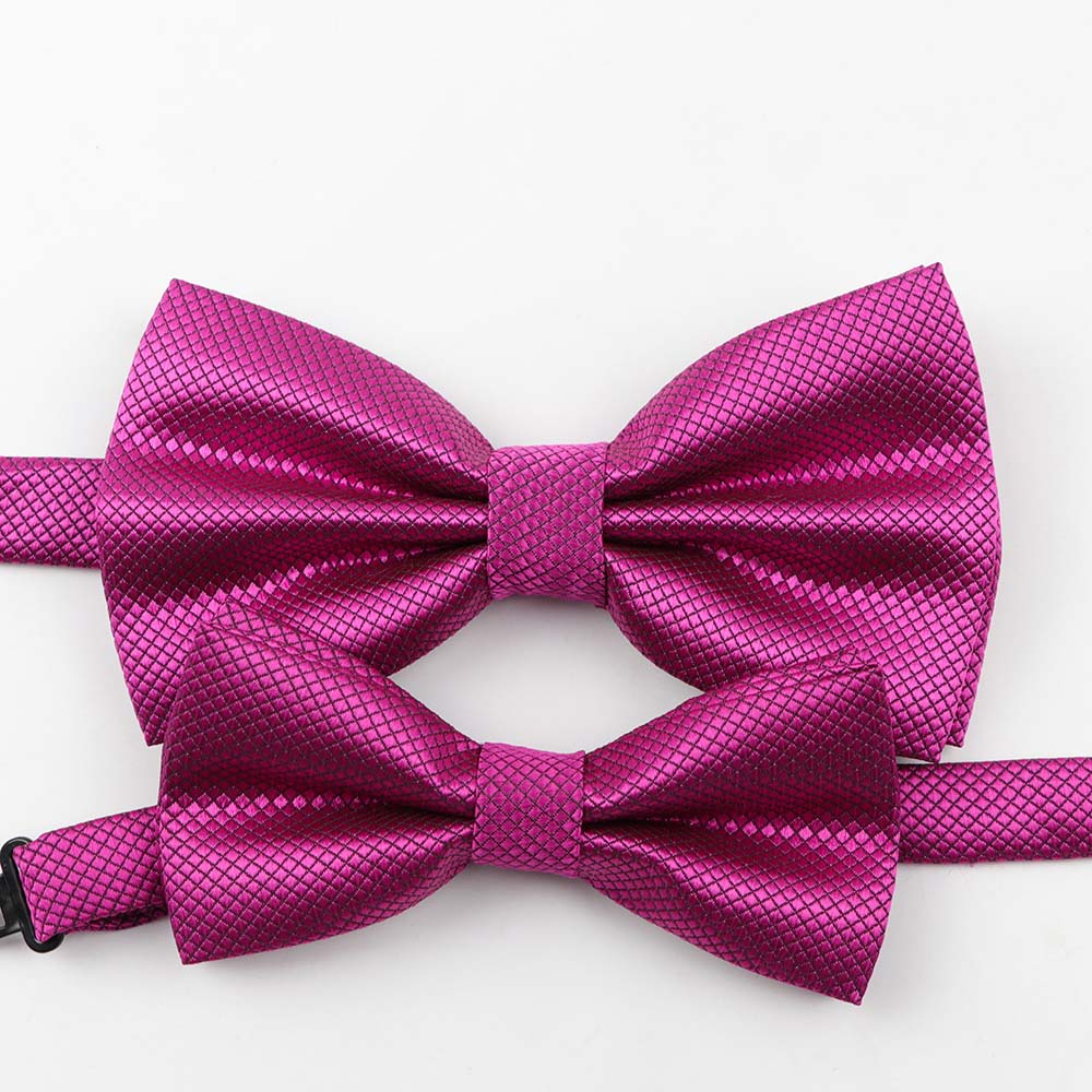 Solid Color Bow Tie Set