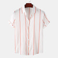 Men's Casual Printed Short Sleeve Shirt - Summer 2021