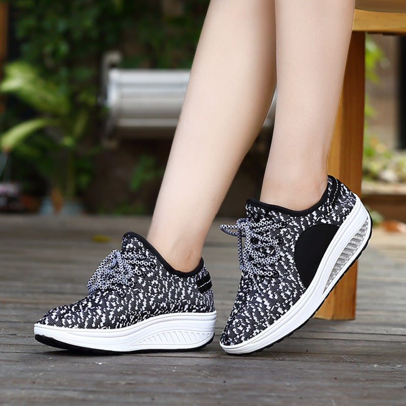 Stylish Women's Platform Casual Sneakers (Comfortable)