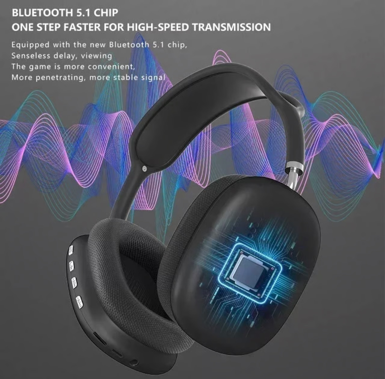 P9 Pro Headphones HiFi sound quality graphic