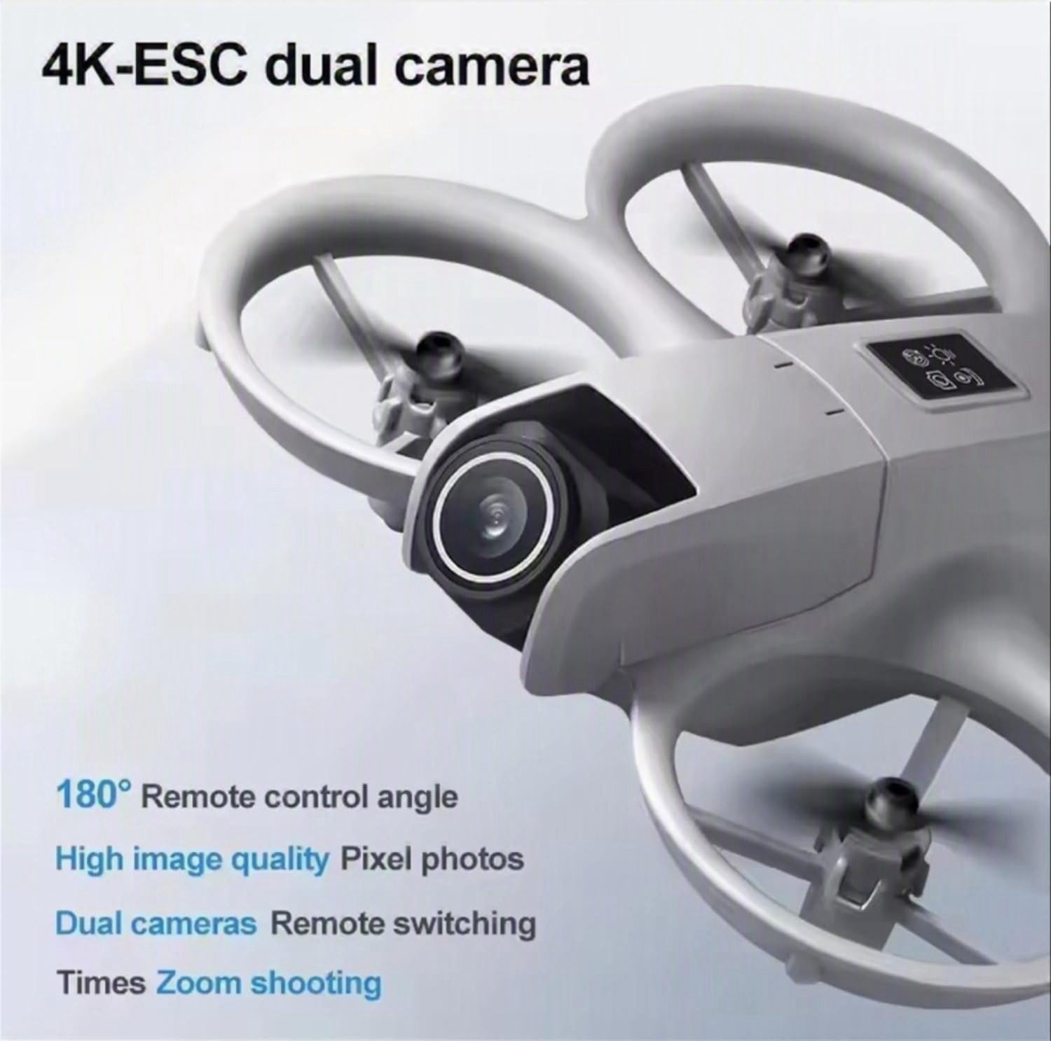 NEO Drone Mini Pro - 360 degree full paddle protection, safe for small children