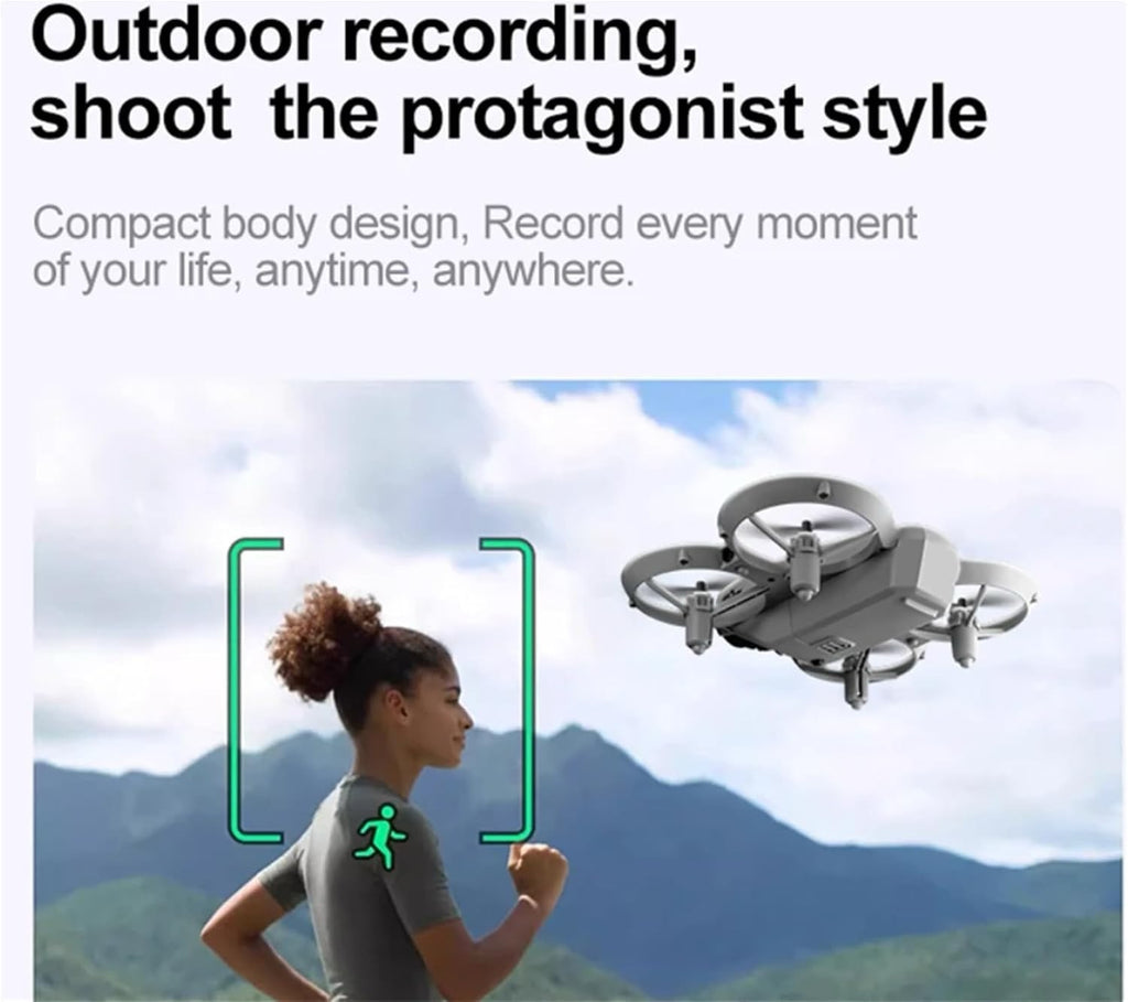 NEO Drone Mini Pro - 8 smart features: rolling, locus, gesture shooting, beauty, optical flow, MV production, obstacle avoidance, image transmission