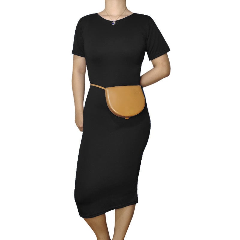 Multicolor Autumn Winter OL Dress