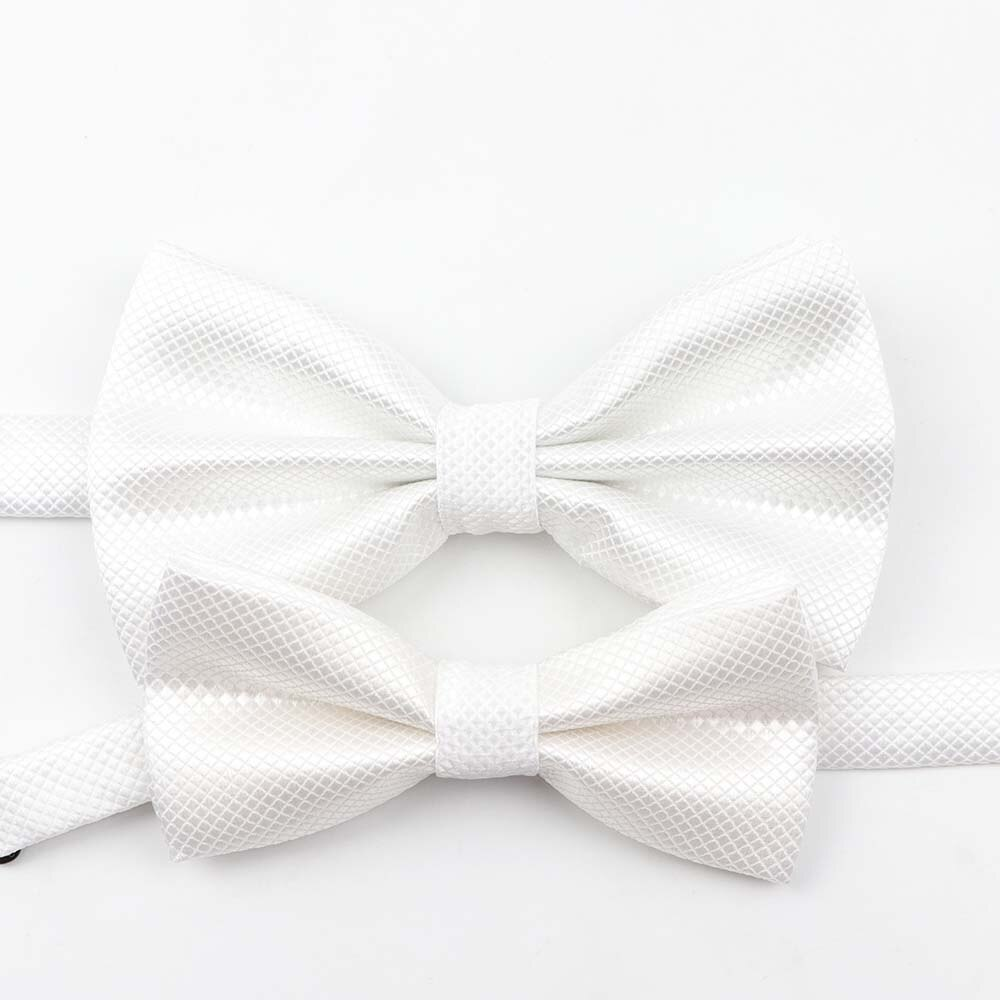 Solid Color Bow Tie Set
