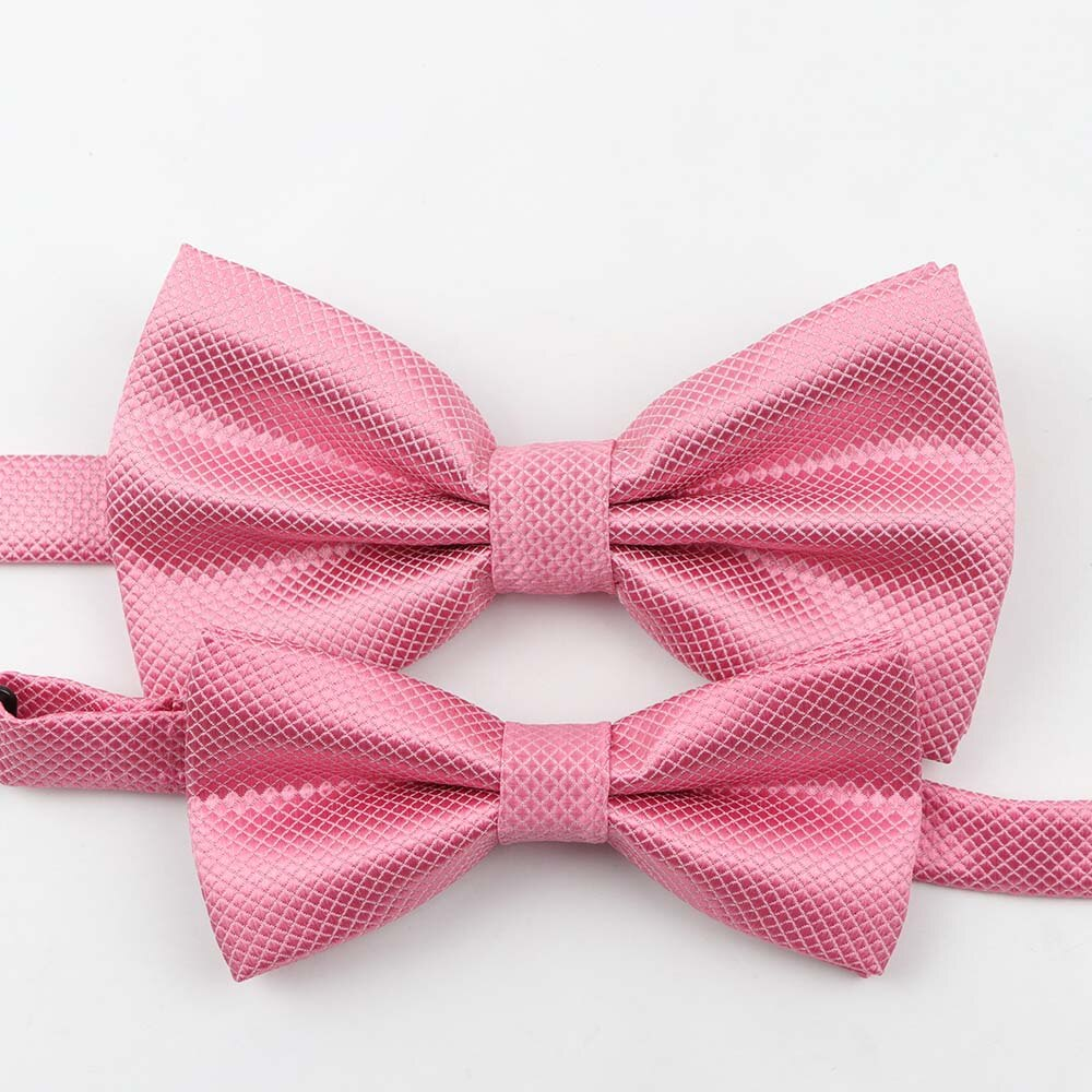 Solid Color Bow Tie Set