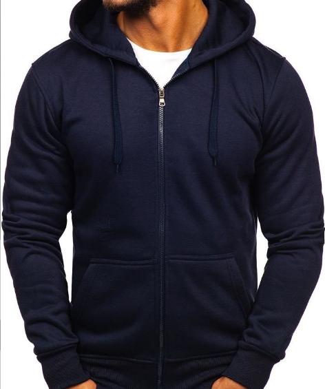 Men's Casual Hooded Cardigan Sweatshirt for Outdoor Wear