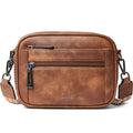 ViviChic Vegan Leather Crossbody - Multi-Pocket Small Purse with Adjustable Strap