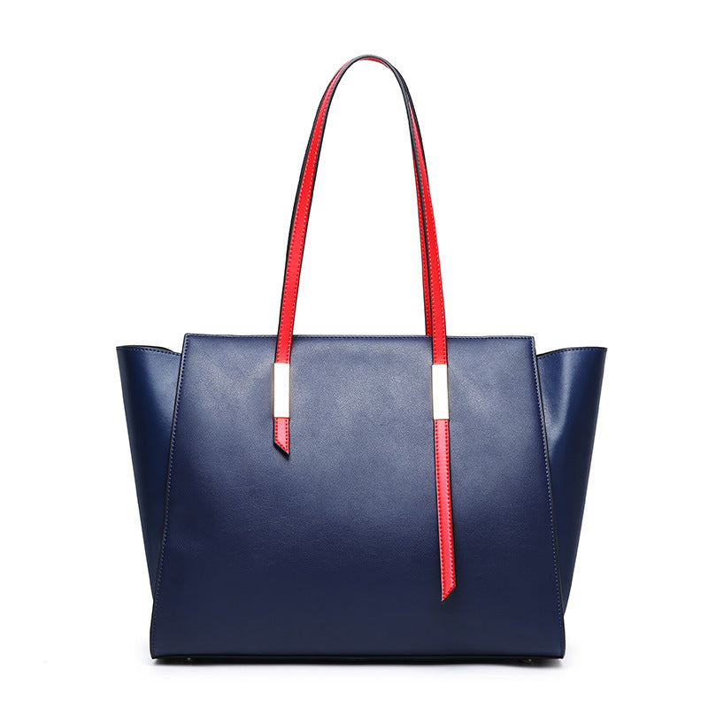 Chic Large Leather Shoulder Bag