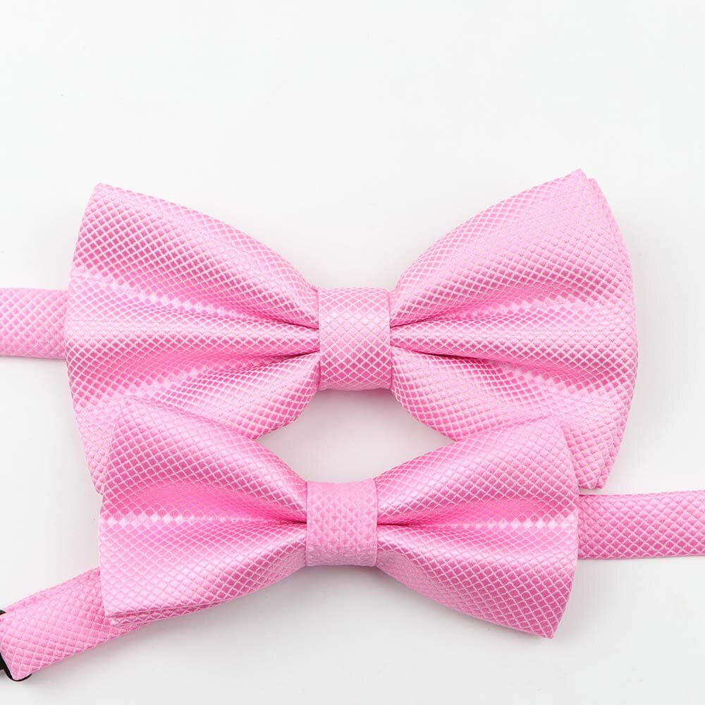 Solid Color Bow Tie Set