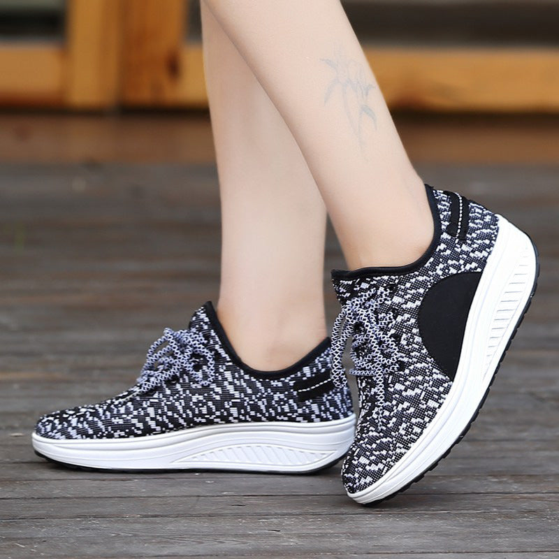 Stylish Women's Platform Casual Sneakers (Comfortable)