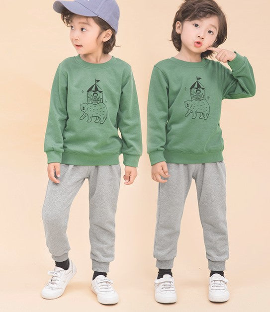 Toddler Fall Winter Long Sweatpants
