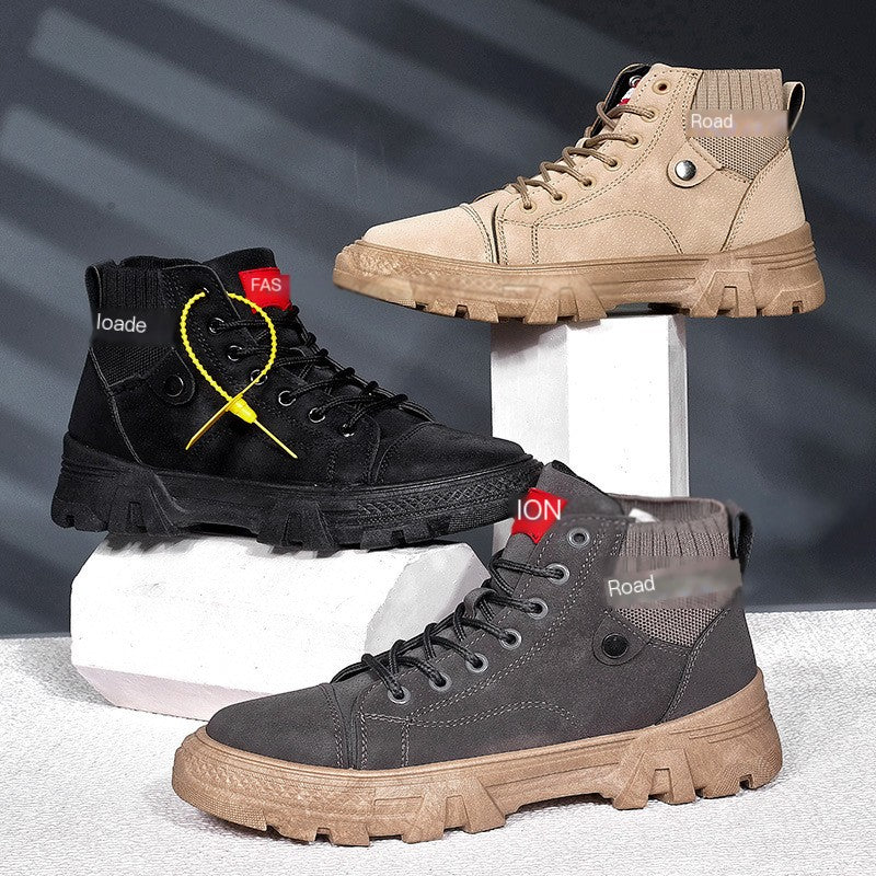 Men's High Top Martin Boots